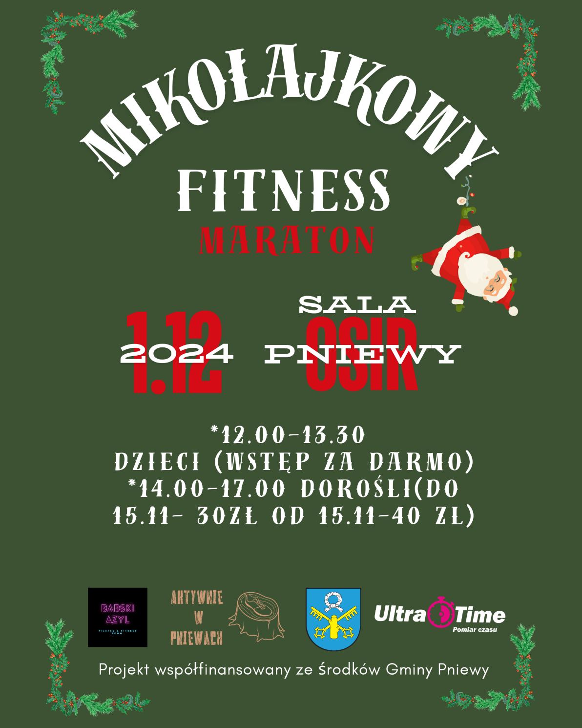 Mikołajkowy Fitness Maraton