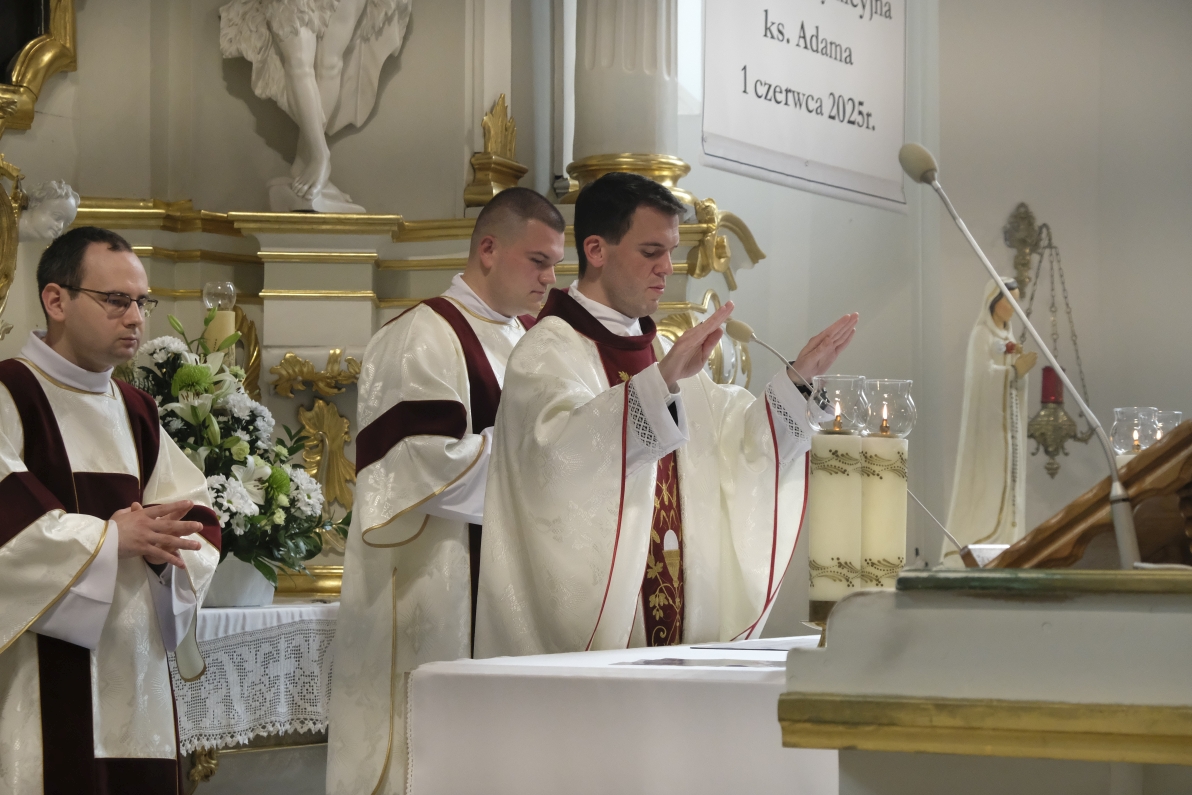 Msza Święta Prymicyjna ks. Adama Pupka COr