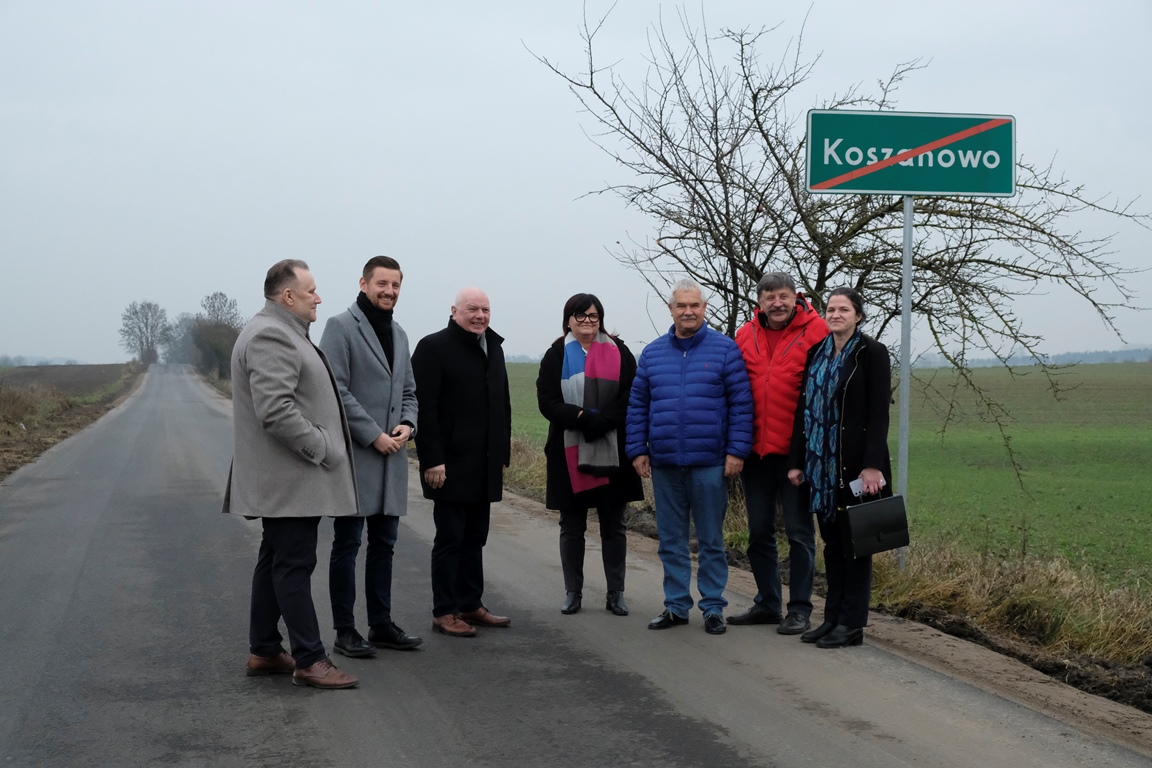 Otwarcie drogi powiatowej lubosinek - chełmno