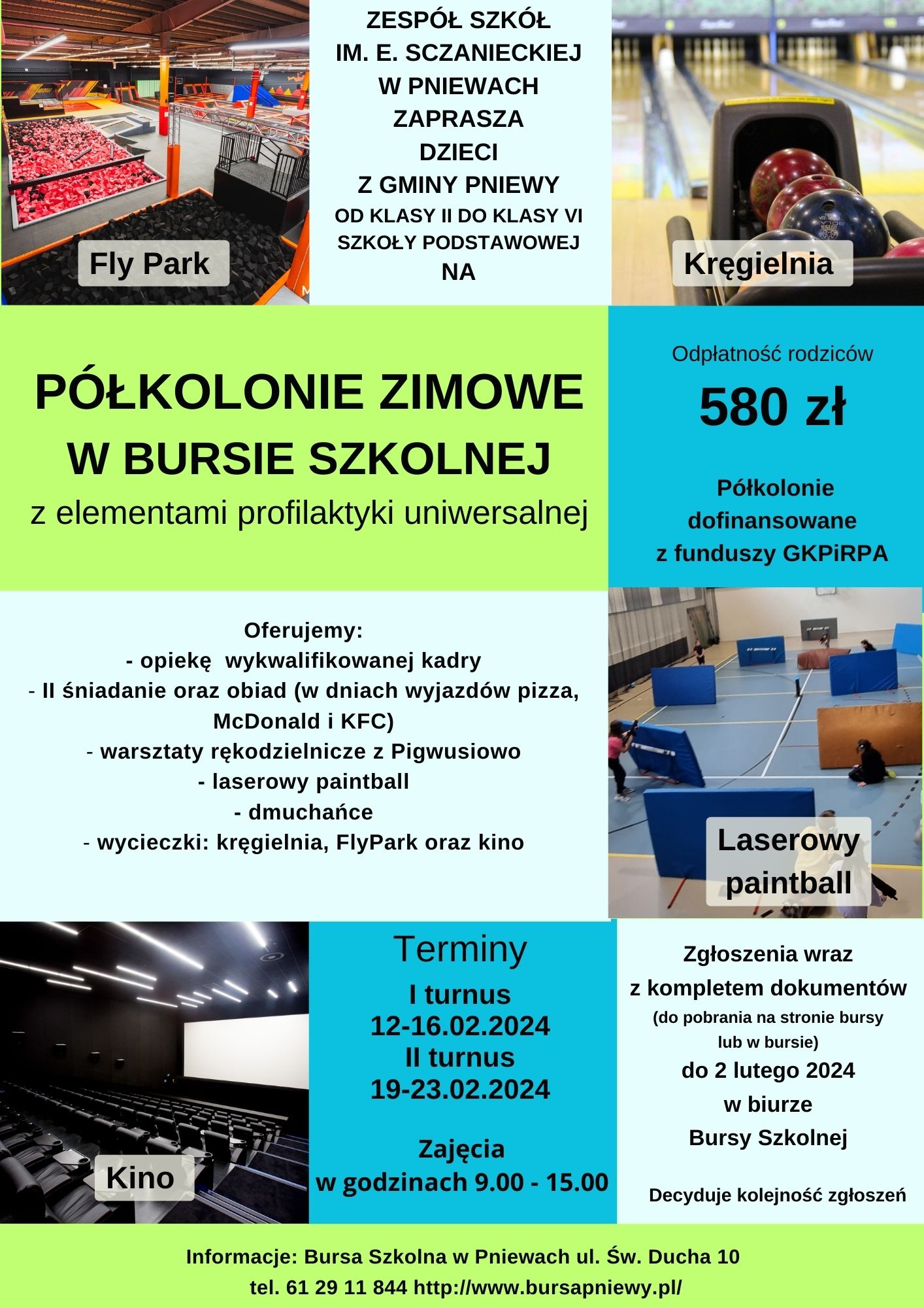 Półkolonie zima 2024