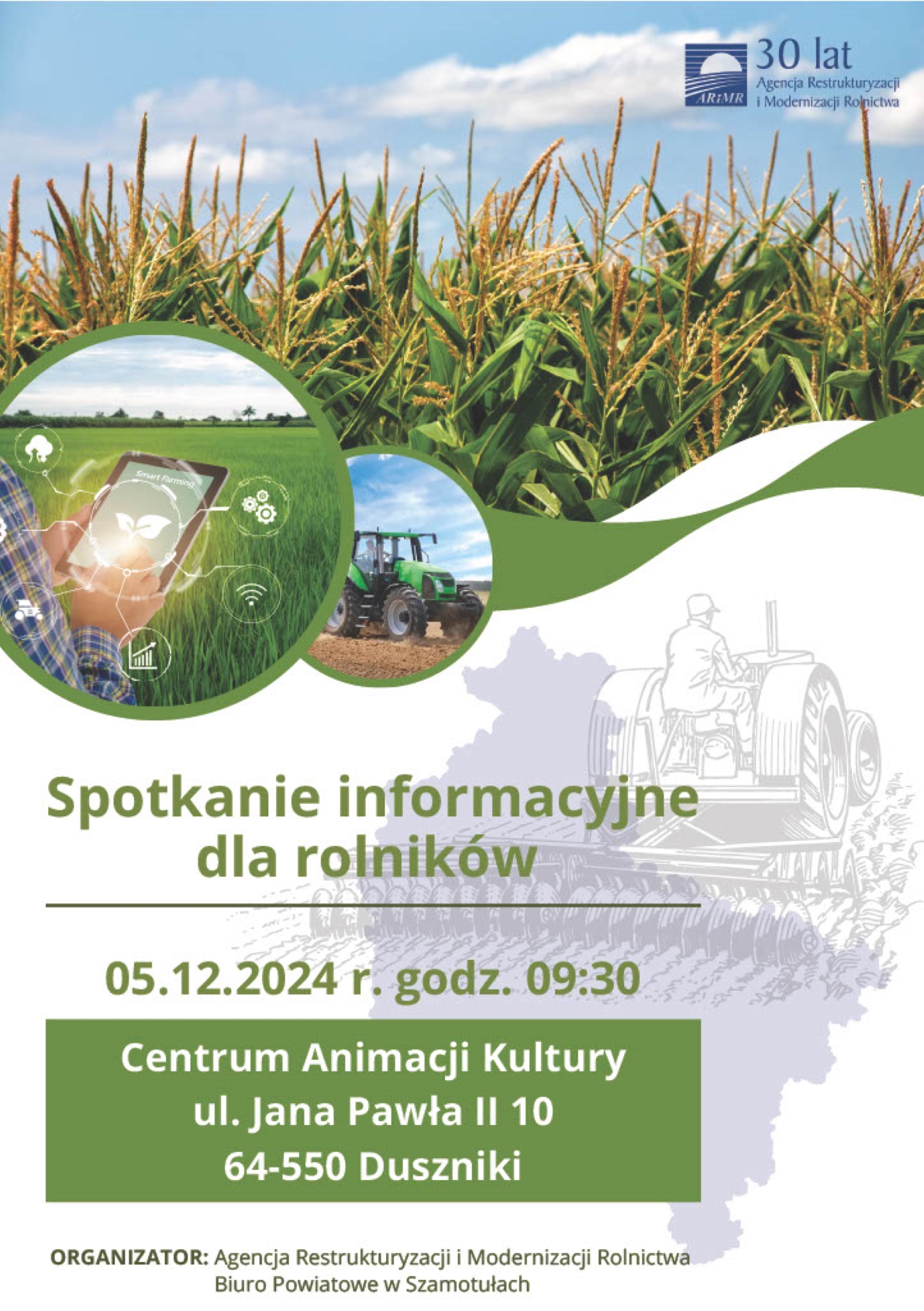 Spotkanie informacyjne dla rolnik&oacute;w