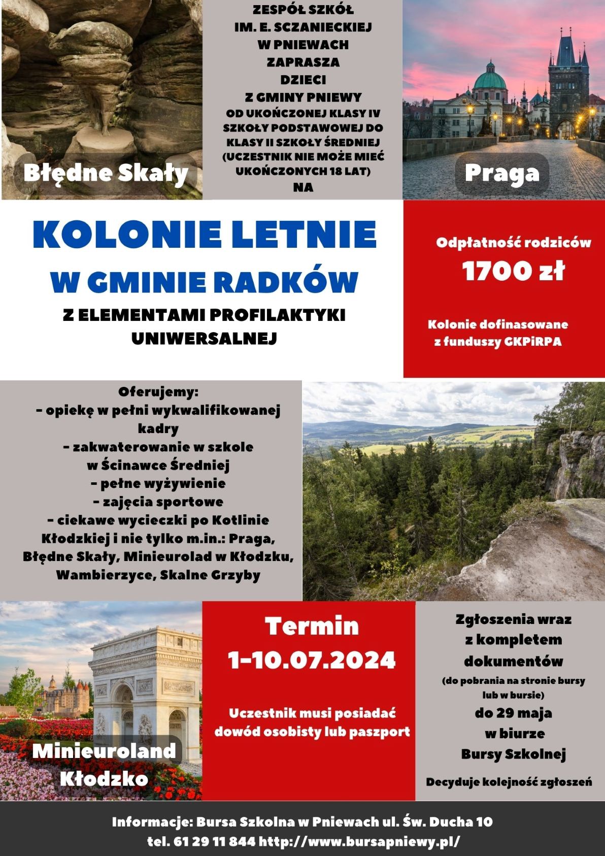 Kolonie w Radkowie
