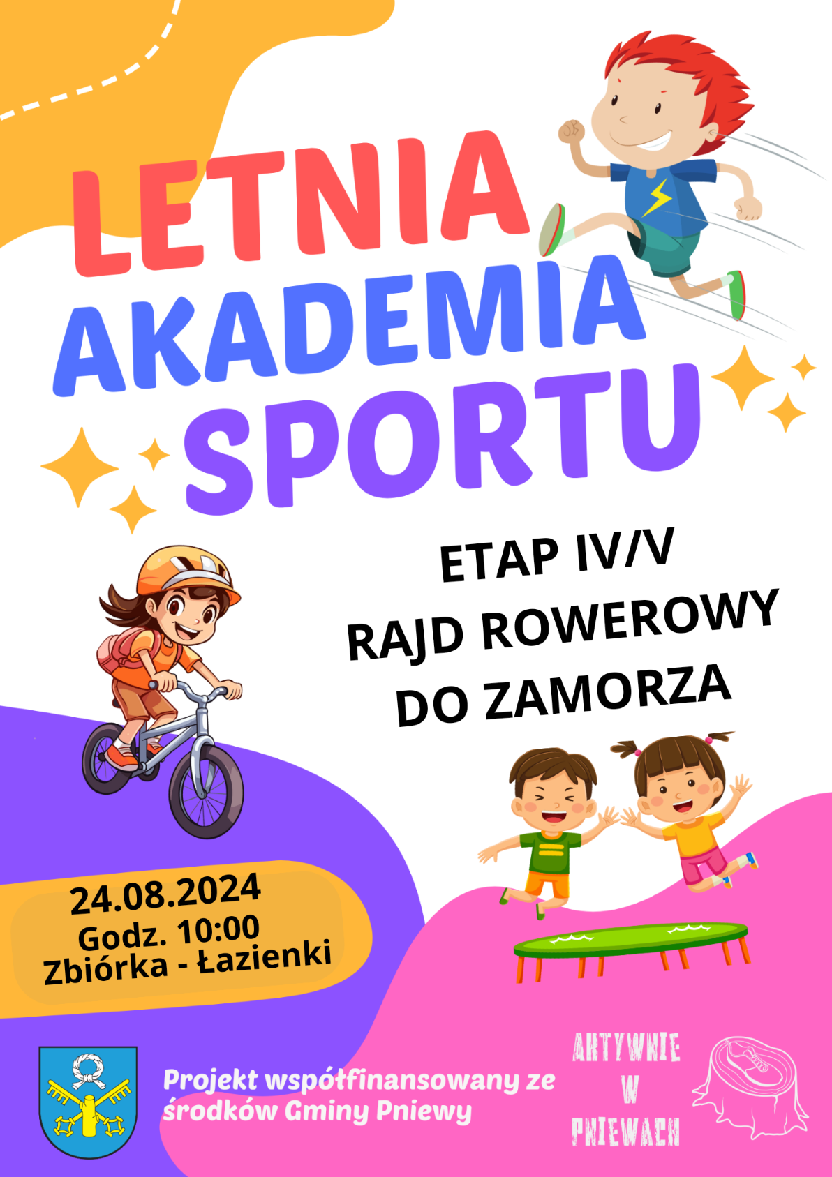 Rajd Rowerowy Z cyklu Letnia Akademia Sportu