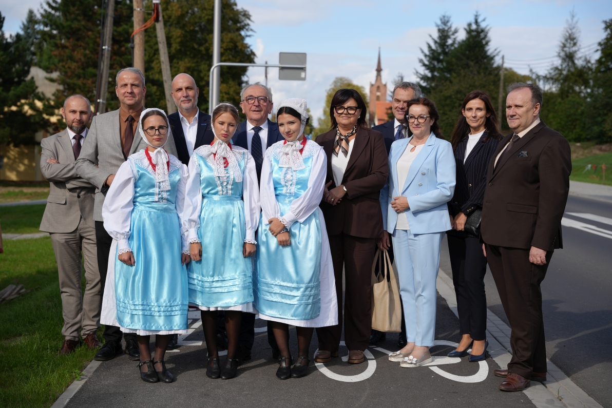 Rozbudowa drogi wojew&oacute;dzkiej - fotorelacja z&nbsp;wydarzenia