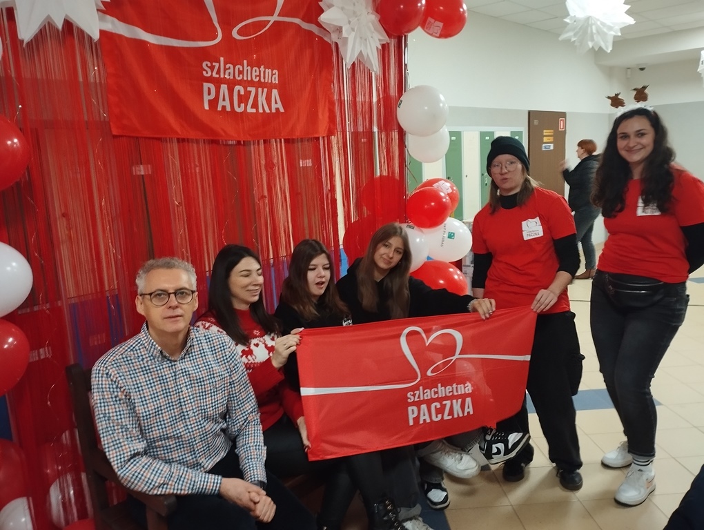 Społeczność bursy wsparła Szlachetną Paczkę