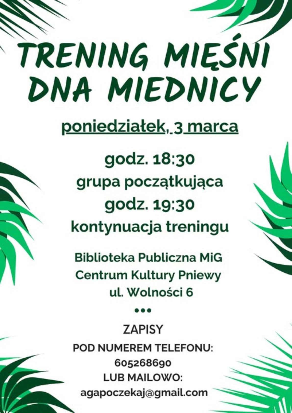 Trening mięśnia dna miednicy