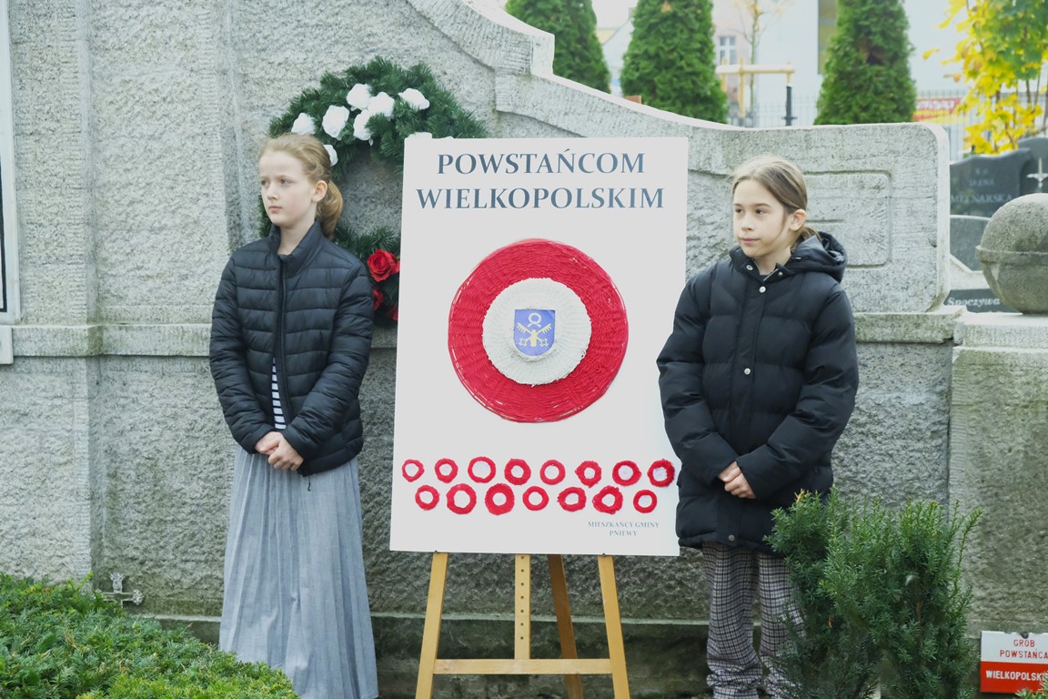 Upamiętnienie powstańców na Cmentarzu Parafialnym w Pniewach