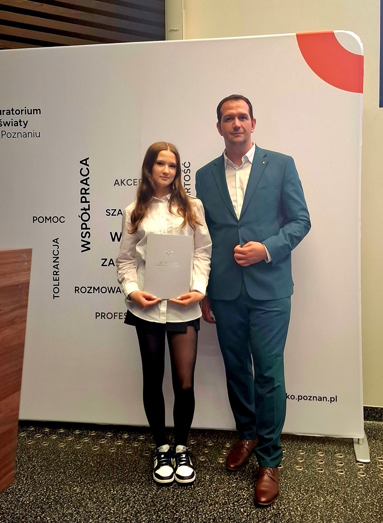 Uroczystość wręczenia zaświadczeń Laureatom Wojewódzkiego Konkursu Języka Niemieckiego