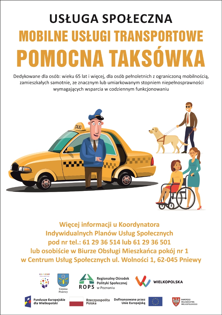 Usługi społeczne dla mieszkańców Gminy Pniewy