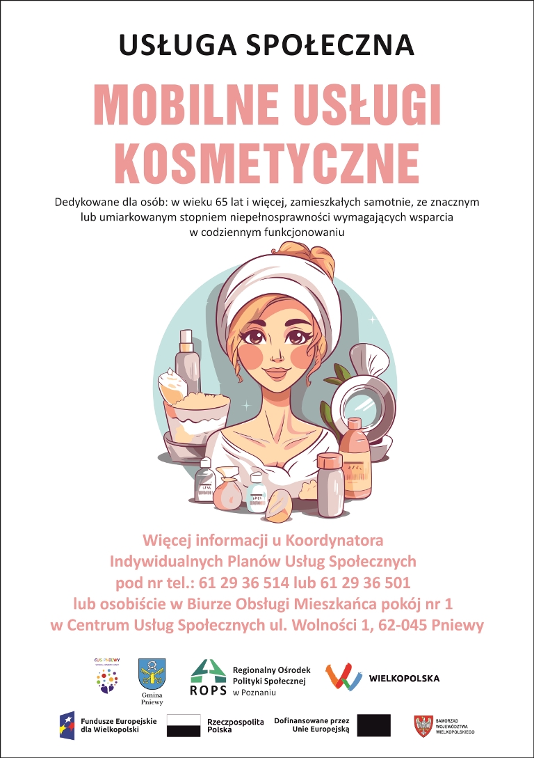 Usługi społeczne dla mieszkańców Gminy Pniewy