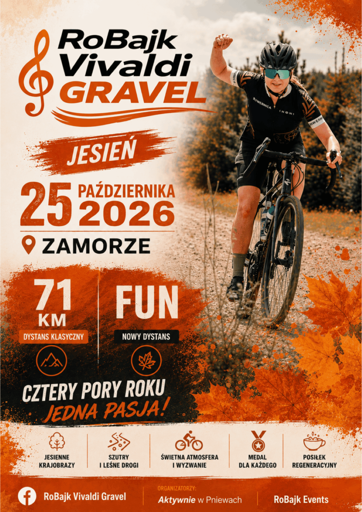 Vivaldi Gravel Jesień, drugi etap kolarskiego cyklu!