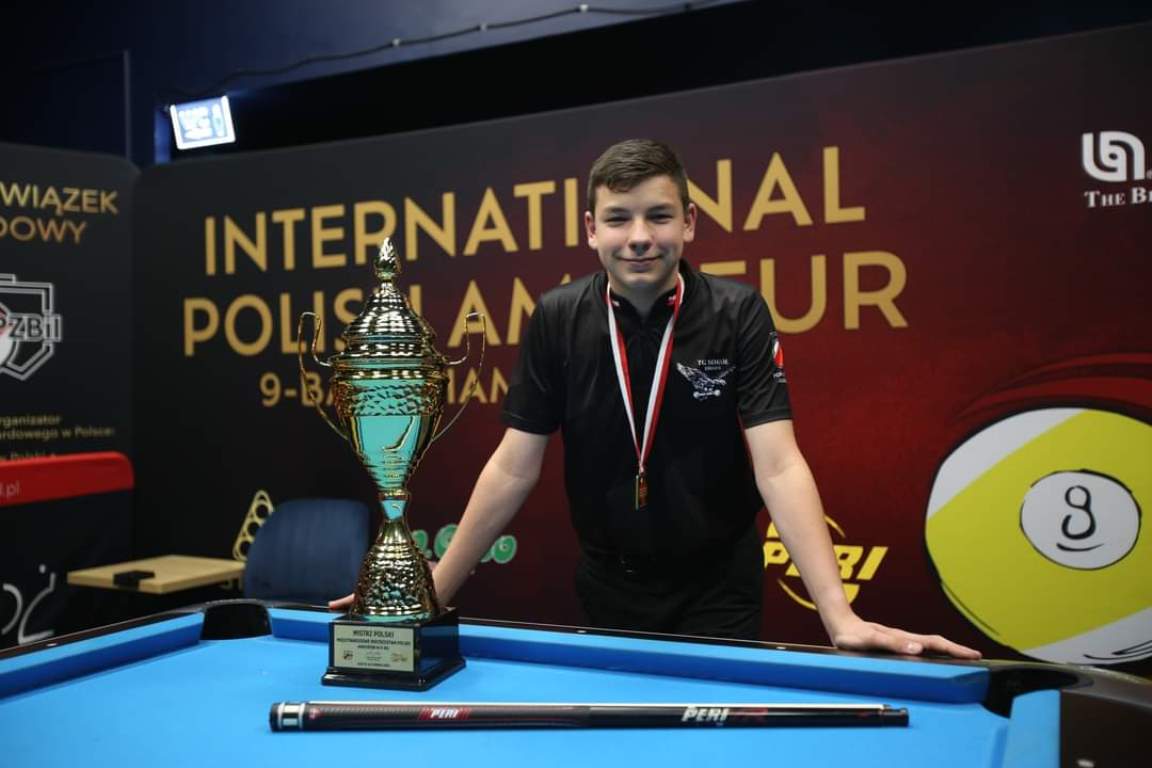WIKTOR KACZMAREK MIĘDZYNARODOWYM MISTRZEM POLSKI AMATOR&Oacute;W W 9 BIL