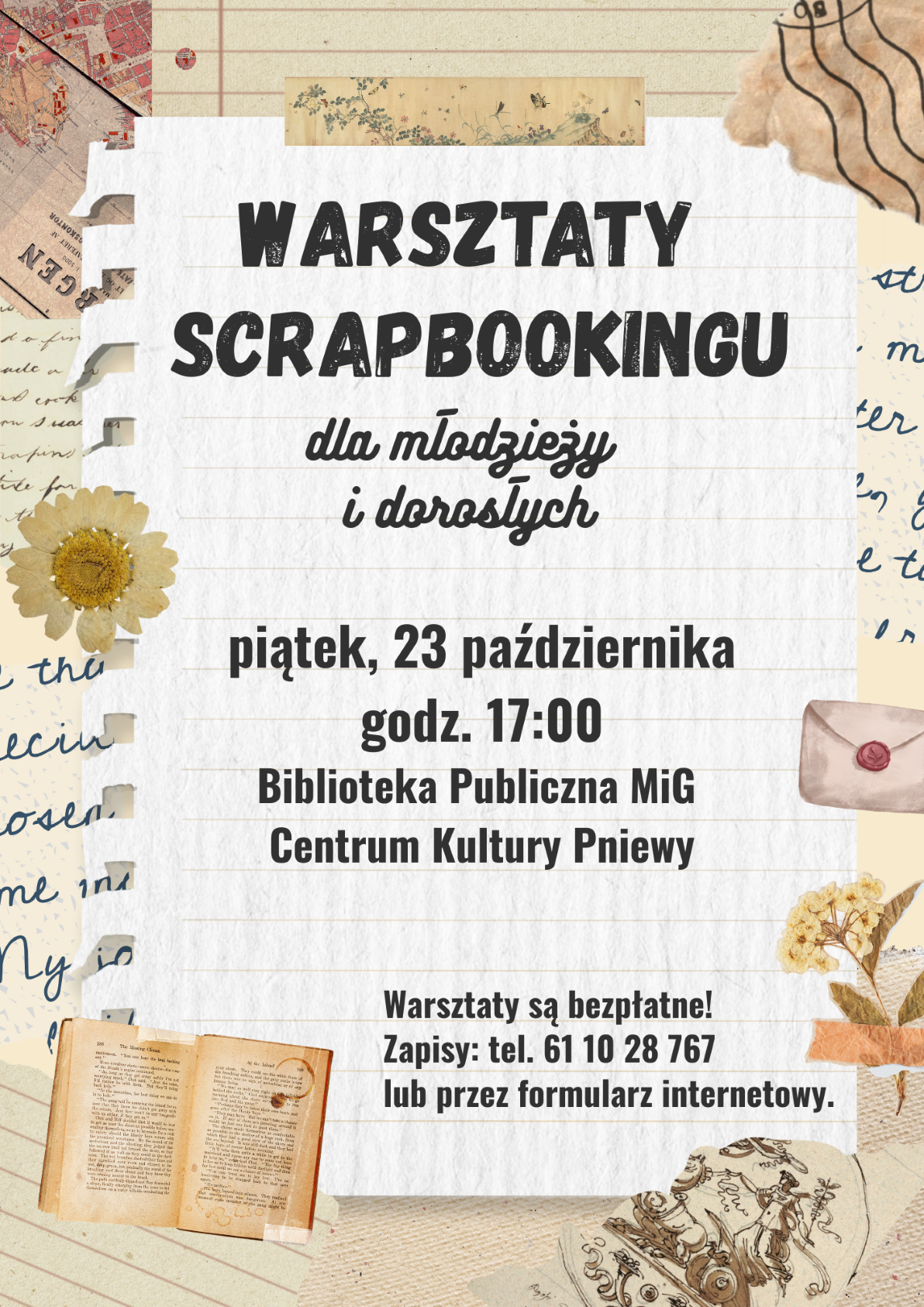 Warsztaty scrapbookingu