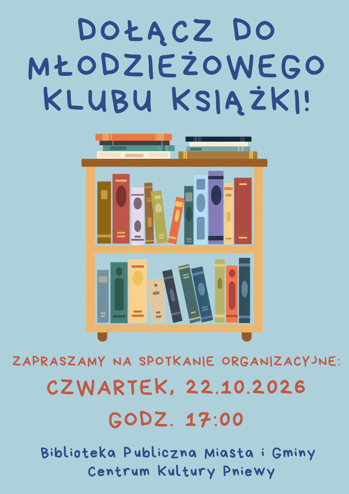 Dołącz do Młodzieżowego Klubu Książki