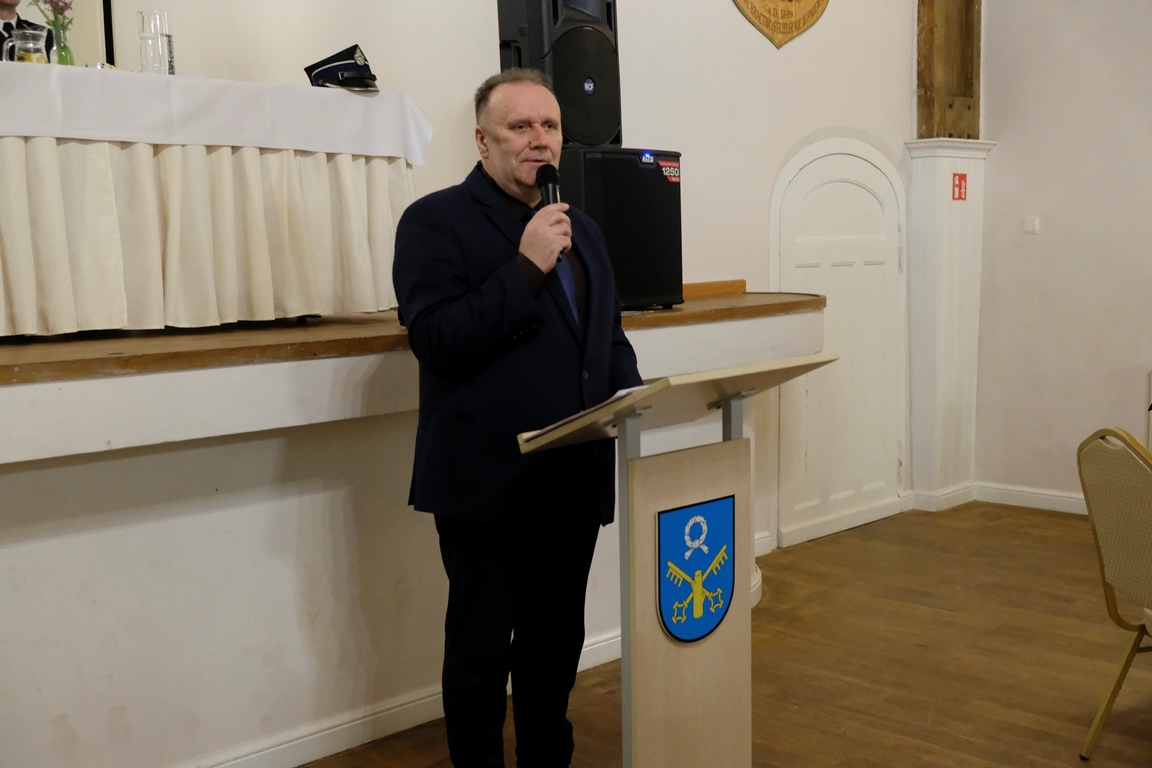 Walne sprawozdanie OSP-Burmistrz Jarosław Szurka