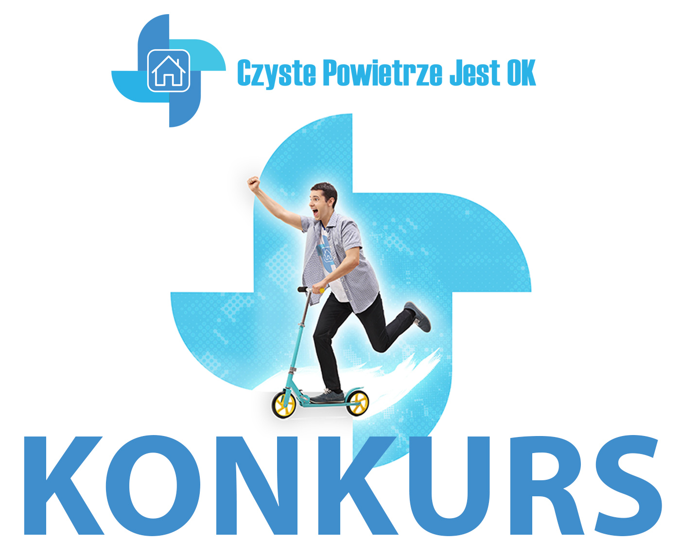 Uwaga, konkurs! Opisz swoją historię Czystego Powietrza i&nbsp;wygraj elektryczną hulajnogę!