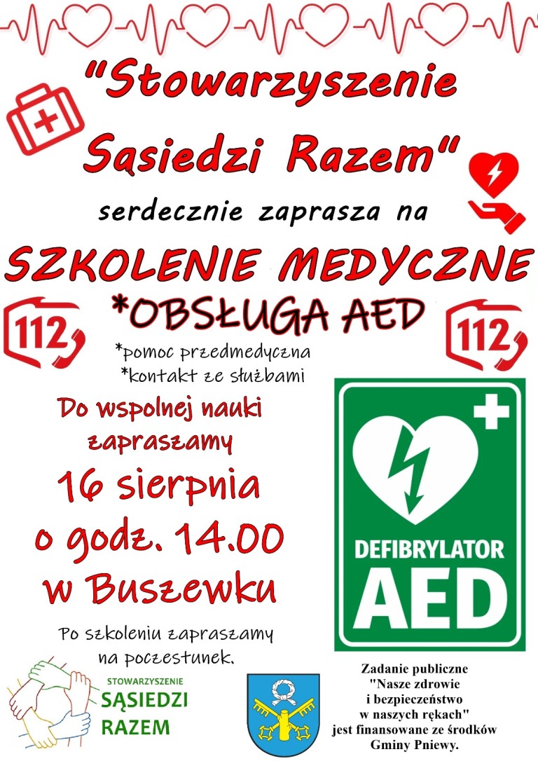 Plakat-szkolenie medyczne