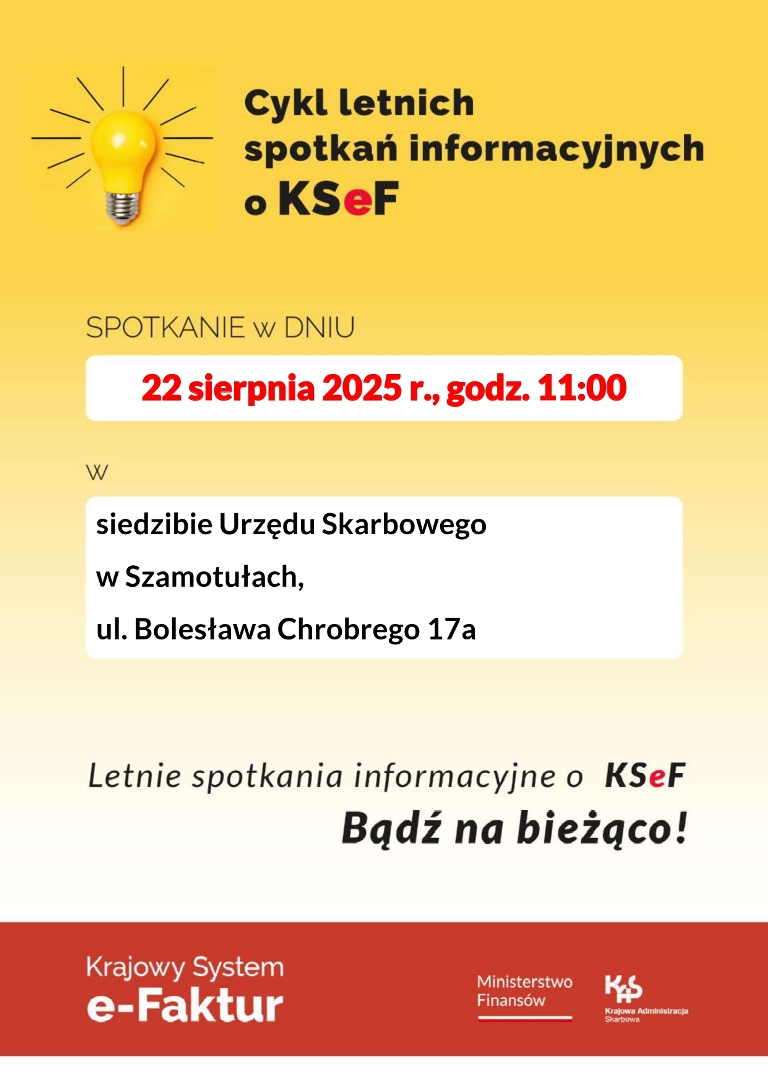 PLAKAT KSeF