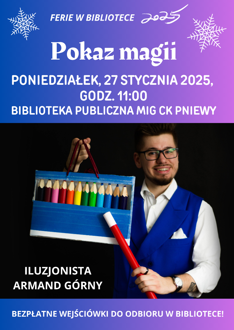 Plakat-pokaz magii
