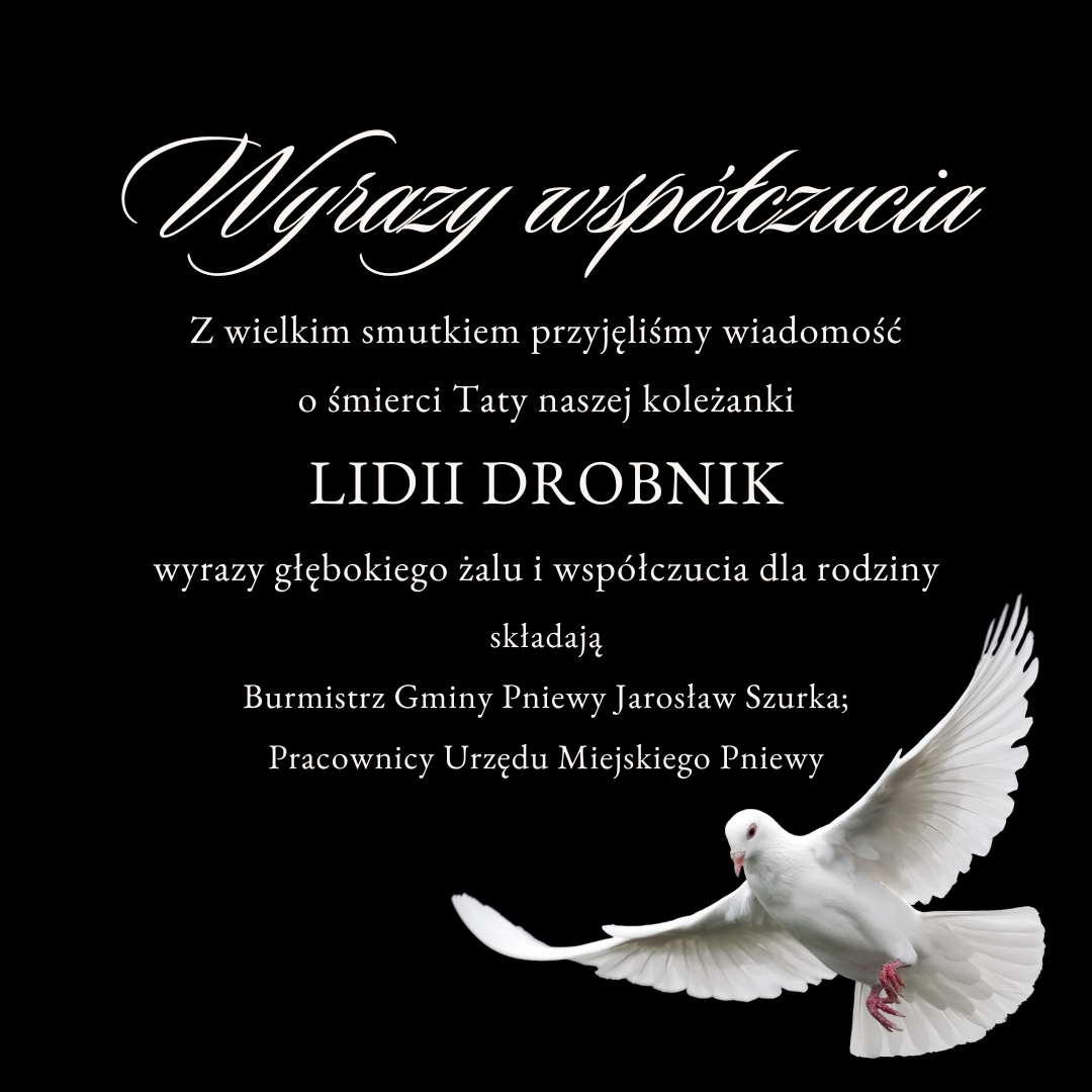 Wyrazy wsp&oacute;łczucia...