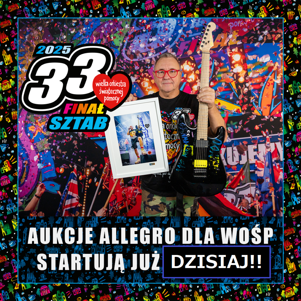 WOŚP Pniewy - aukcje na&nbsp;Allegro