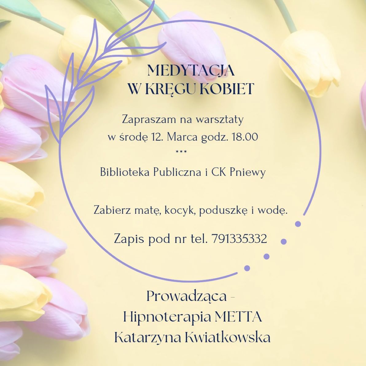 Medytacja w kręgu kobiet