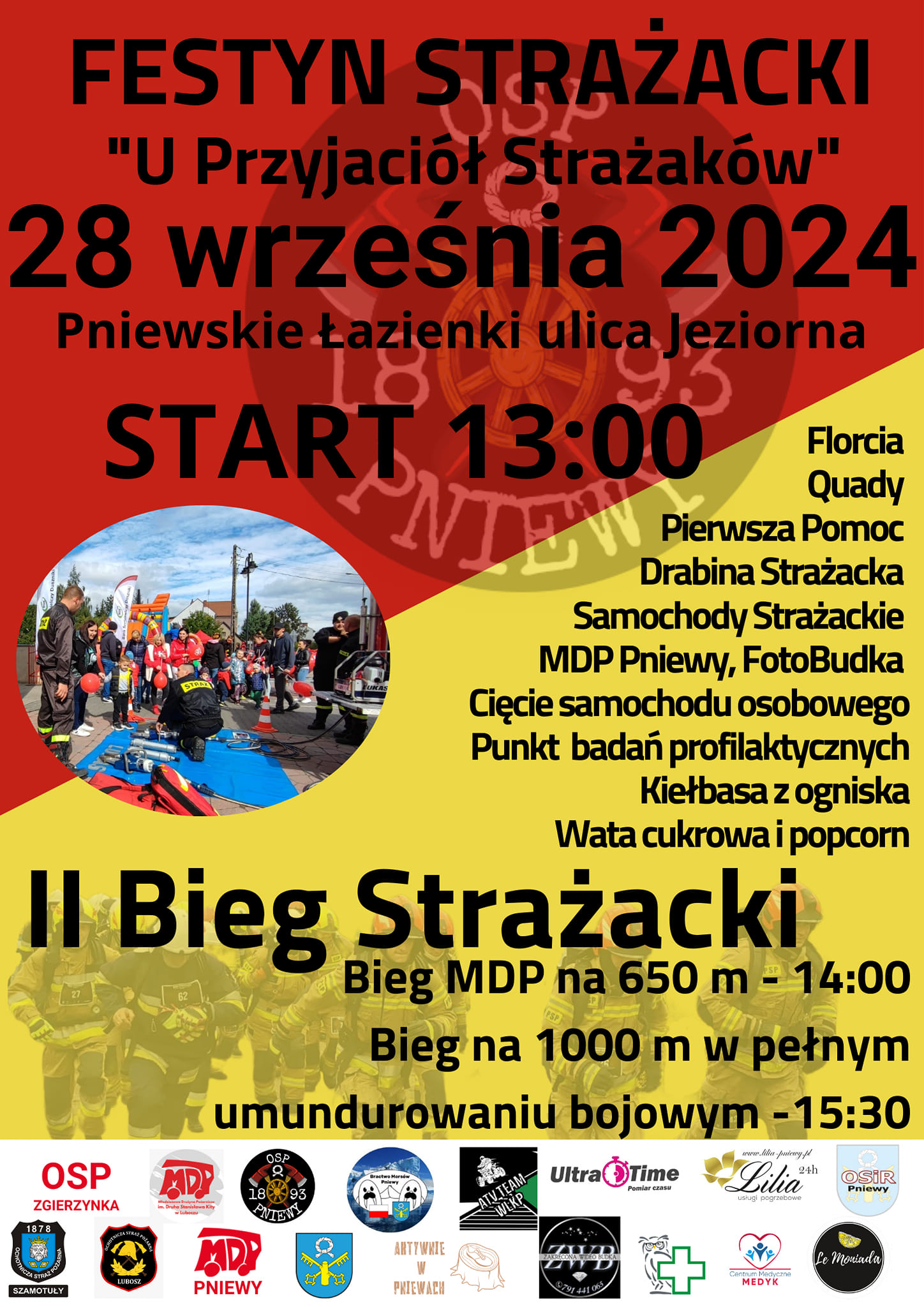 Plakat-Festyn Strażacki