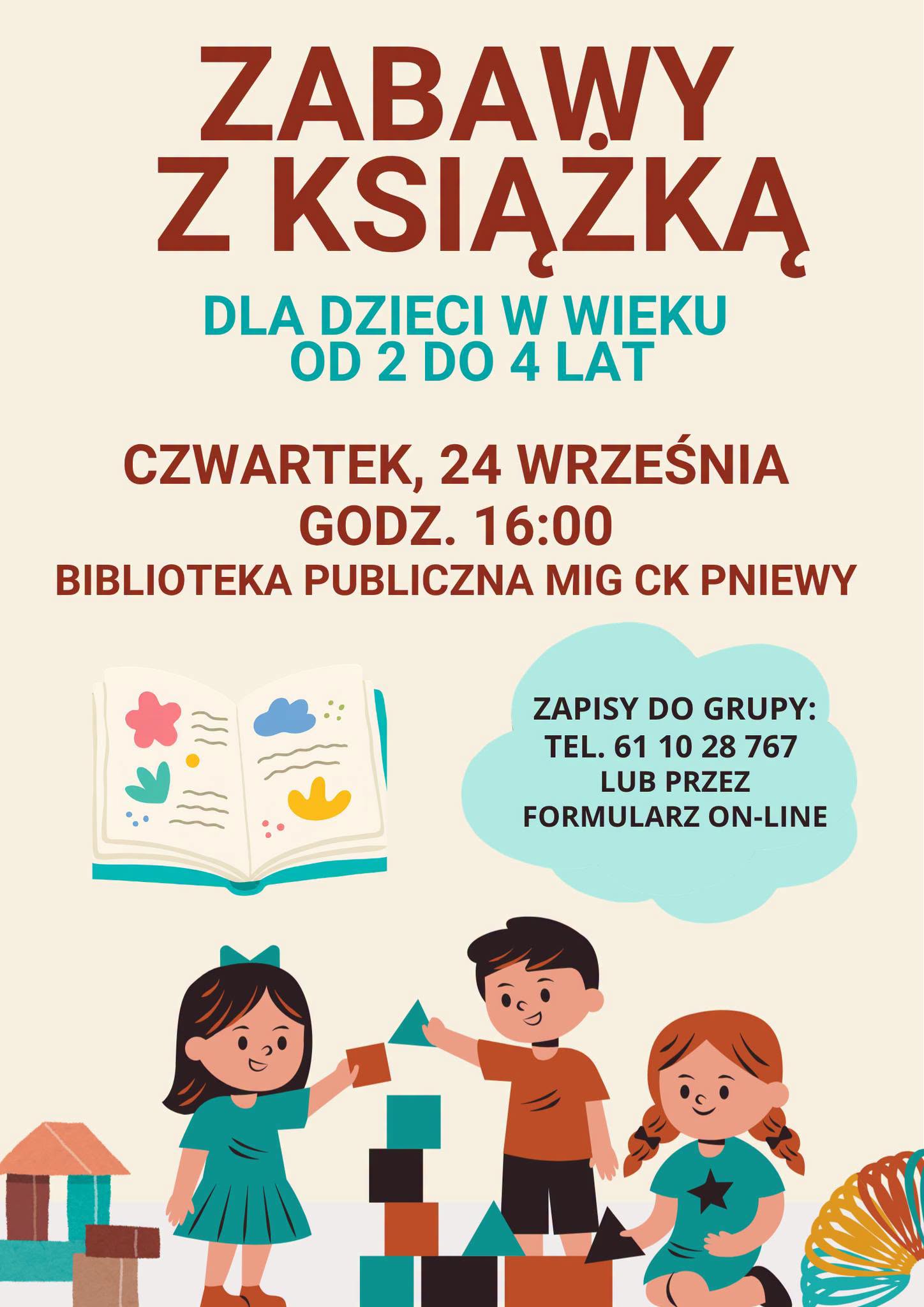 Zabawy z&nbsp;książką