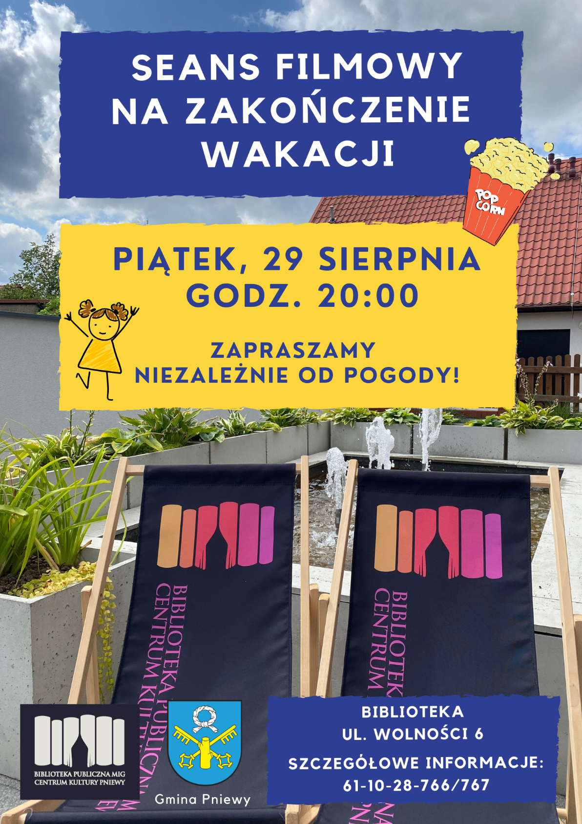 Seans filmowy na zakończenie wakacji