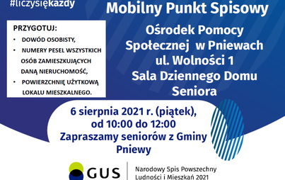 Zdjęcie do Mobilny Punkt Spisowy