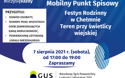 Zdjęcie do Mobilny Punkt Spisowy - Chełmno