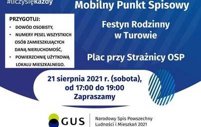 Zdjęcie do Mobilny Punkt Spisowy w Turowie