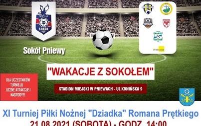 Zdjęcie do Zaproszenie na XI Turniej Dziadka Romana Prętkiego
