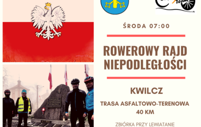 Zdjęcie do Rowerowy Rajd Niepodległościowy