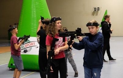 Zdjęcie do Laserowy paintball na zakończenie wakacji