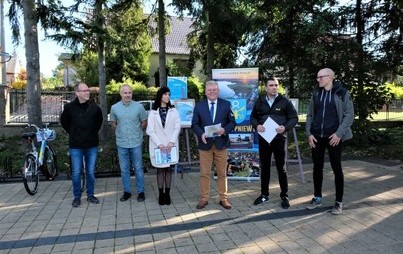 Zdjęcie do Konferencja prasowa dotycząca mobilności miejskiej na terenie Gminy Pniewy