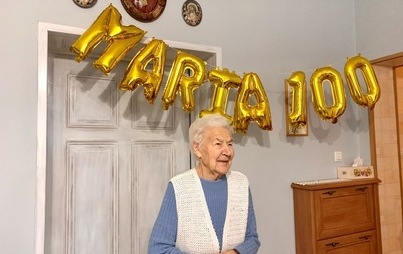Zdjęcie do Piękny jubileusz 100 - lecia urodzin Pani Marii Witkowiak