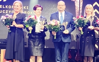 Zdjęcie do Wyr&oacute;żnienie &bdquo;Wielkopolski Nauczyciel Roku 2021&rdquo; dla Pani Jolanty Woropaj 