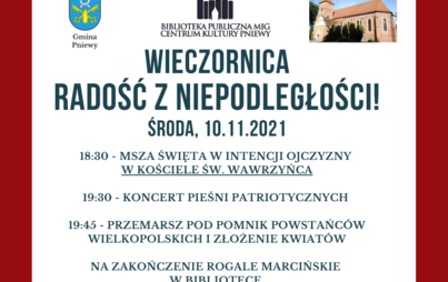 Zdjęcie do RADOŚĆ Z NIEPODLEGŁOŚCI