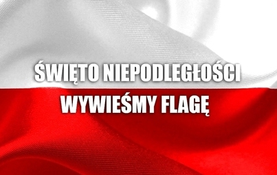 Zdjęcie do 11 listopada &ndash; wywieś flagę