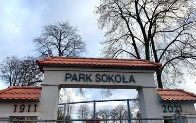 Zdjęcie do Prace w Parku Sokoła na finiszu