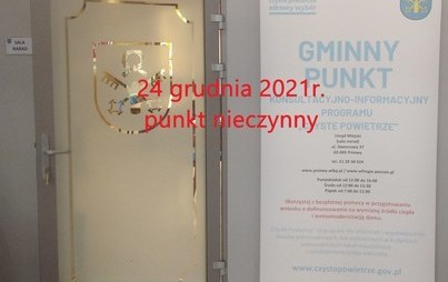 Zdjęcie do Punkt konsultacyjno-informacyjny Programu &bdquo;Czyste Powietrze&rdquo;