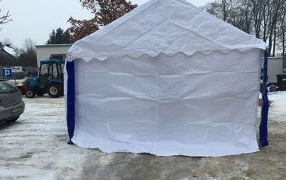 Zdjęcie do &bdquo;Jeden za wszystkich, wszyscy za jednego &ndash; doposażenie sołectwa w namiot, warnik i taboret grzewczy&rdquo;   