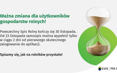 Zdjęcie do Ważna zmiana dla użytkownik&oacute;w gospodarstw rolnych!