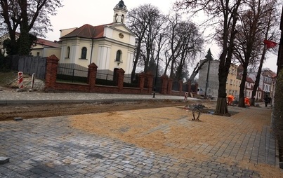 Zdjęcie do Postęp prac przy ulicy Św. Ducha