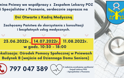 Zdjęcie do 14 lipca spotkanie z Kadrą Medyczną