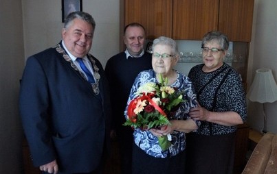 Zdjęcie do 95. urodziny Jadwigi Marszałkiewicz