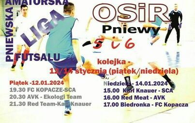 Zdjęcie do Wydarzenia weekendowe w hali OSIR