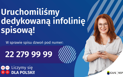 Zdjęcie do Infolinia Narodowego Spisu Powszechnego już działa! 