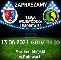 Zdjęcie do MISTRZOSTWO 1.LIGI WOJEW&Oacute;DZKIEJ  JUNIOR&Oacute;W B1